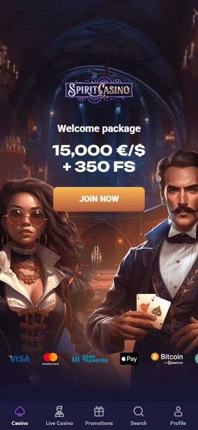N1 Casino mobile home view on a phone